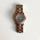 Marc Jacobs Amy Grey Dial Two Tone Steel Strap Watch for Women - MBM3195