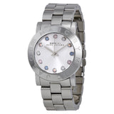 Marc Jacobs Amy Dexter Silver Dial Silver Steel Strap Watch for Women - MBM3214
