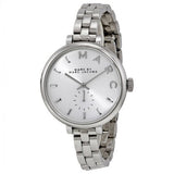 Marc Jacobs Sally Silver Dial Silver Steel Strap Watch for Women - MBM3362