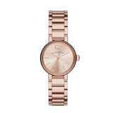 Marc Jacobs Peggy Rose Gold Dial Rose Gold Steel Strap Watch for Women - MBM3406