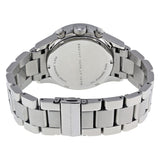 Marc Jacobs Marc Chronograph Silver Dial Silver Steel Strap Watch for Men - MBM3155
