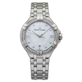 Maurice Lacroix Aikon White Mother of Pearl Dial Silver Steel Strap Watch for Women - A11006-SD502-170-1