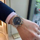 Maurice Lacroix Aikon Automatic Green Dial Silver Steel Strap Watch for Men - AI1807-SS002-630-1