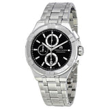 Maurice Lacroix Aikon Chronograph Black Dial Silver Steel Strap Watch for Men - AI1018-SS002-330-1