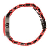 Marc Jacobs Pelly Red Dial Red Silicone Strap Watch for Women - MBM2590