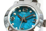 Marc Jacobs Amy Blue Dial Silver Steel Strap Watch for Women - MBM3274