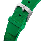 Tag Heuer Formula 1 Chronograph Green Dial Green Rubber Strap Watch for Men - CAZ101AP.FT8056