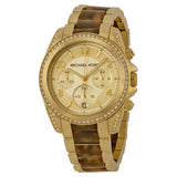 Michael Kors Blair Gold Dial Two Tone Steel Strap Watch for Women - MK6094