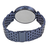 Michael Kors Lexington Chronograph Blue Dial Blue Steel Strap Watch for Men - MK8480
