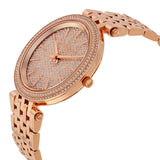 Michael Kors Darci Rose Gold Dial Rose Gold Steel Strap Watch for Women - MK3439