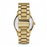 Michael Kors Layton Chronograph Gold Dial Gold Steel Strap Watch for Women - MK5959