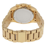 Michael Kors Runway Gold Dial Gold Steel Strap Watch for Women - MK5166