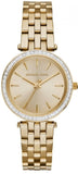 Michael Kors Darci Gold Dial Gold Steel Strap Watch for Women - MK3365