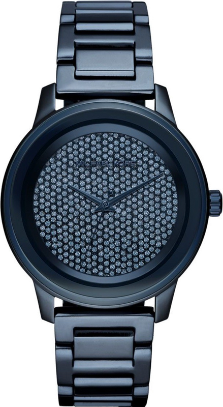 Michael Kors Kinley Blue Dial Blue Steel Strap Watch for Women - MK6246