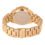 Michael Kors Lexington Quartz Gold Dial Gold Steel Strap Watch For Women - MK6267