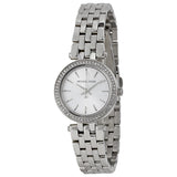 Michael Kors Darci Silver Dial Silver Steel Strap Watch for Women - MK3294