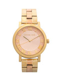Michael Kors Norie Gold Dial Two Tone Steel Strap Watch for Women - MK3586