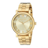 Michael Kors Norie Gold Dial Gold Steel Strap Watch for Women - MK3560