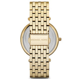 Michael Kors Darci Blue Dial Gold Steel Strap Watch for Women - MK3406