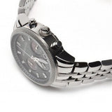 Michael Kors Jet Set Chronograph Blue Dial Silver Steel Strap Watch for Women - MK5021