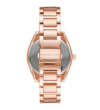 Michael Kors Brynn Analog Rose Gold Dial Rose Gold Steel Strap Watch For Women - MK7318