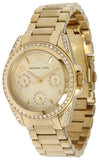 Michael Kors Blair Gold Dial Gold Steel Strap Watch for Women - MK5639