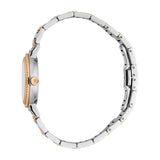 Just Cavalli Glam Silver Dial Two Tone Steel Strap Watch for Women - RC5L098M0075