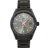 Tag Heuer Carrera Special Edition Black Dial Black Steel Strap Watch for Women - WAR1113.BA0602