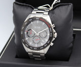 Hugo Boss Intensity Chronograph Black Dial Silver Steel Strap Watch For Men - 1513680