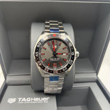Tag Heuer Formula 1 Quartz Anthracite Dial Silver Steel Strap Watch for Men - WAZ1018.BA0842