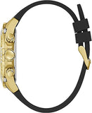 Guess Trophy Multifunction Black Dial Black Rubber Strap Watch for Men - GW0333G2