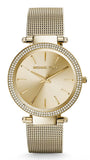 Michael Kors Darci Gold Dial Gold Mesh Bracelet Watch for Women - MK3368