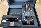 Tag Heuer Formula 1 Chronograph 43mm Blue Dial NATO Strap Watch for Men - CAZ1014.FC8196
