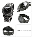 Marc Jacobs Marci Black Dial Black Steel Dial Strap Watch for Women - MBM3193