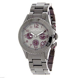 Marc Jacobs Rock Chronograph Gunmetal Grey Dial Grey Steel Strap Watch for Men - MBM3160