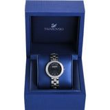 Swarovski Daytime Rhinestone Grey Dial Silver Steel Strap Watch for Women - 5213681