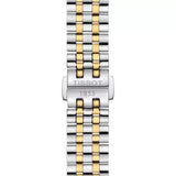 Tissot T Classic Carson Lady Premium Silver Dial Two Tone Steel Strap Watch For Women - T122.210.22.033.00