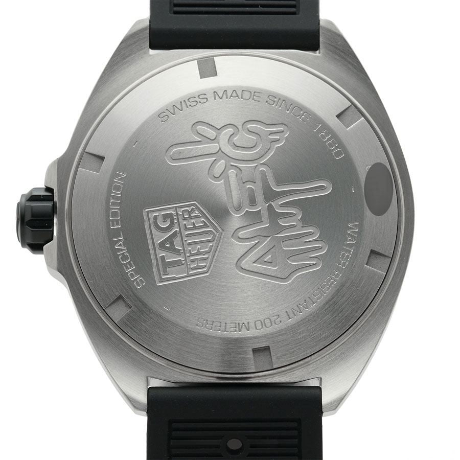 Tag Heuer Formula 1 Alec Monopoly Special Edition Black Rubber Strap Watch for Men - WAZ1119.FT8023