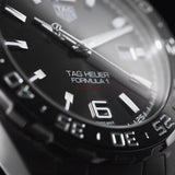 Tag Heuer Formula 1 Calibre 5 Chronograph Anthracite Dial Silver Steel Strap Watch for Men - WAZ2011.BA0842