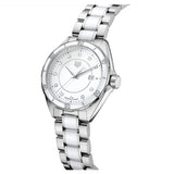 Tag Heuer Formula 1 Diamonds White Dial Two Tone Steel Strap Watch for Women - WBJ141AD.BA0974