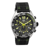 Tag Heuer Formula 1 Chronograph Grey Dial Black Nylon Strap Watch for Men - CAZ101AG.FC8304