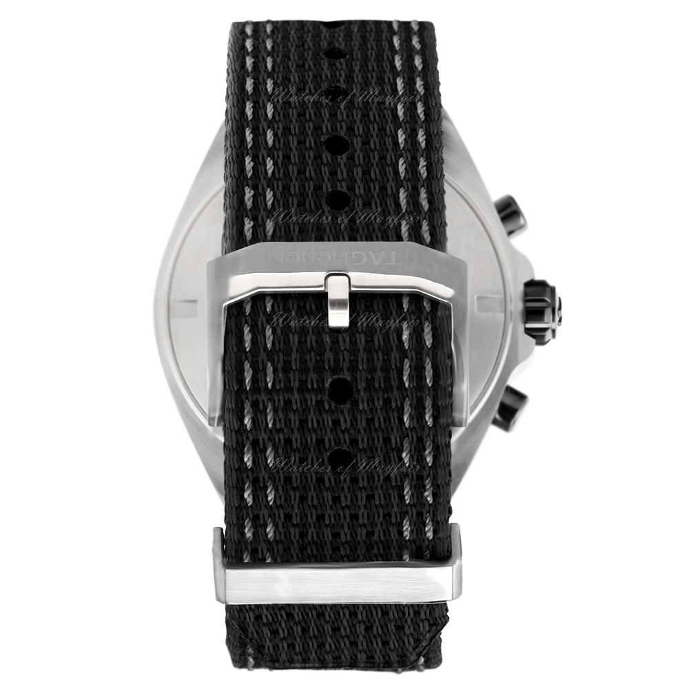 Tag Heuer Formula 1 Chronograph Grey Dial Black Nylon Strap Watch for Men - CAZ101AG.FC8304