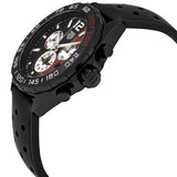 Tag Heuer Formula 1 Indy 500 Limited Edition Chronograph Black Dial Black Rubber Strap Watch for Men - CAZ101AD.FT8024