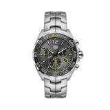 Tag Heuer Formula 1 Ayrton Senna Special Edition Grey Dial Silver Steel Strap Watch for Men - CAZ101AF.BA0637