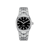Tag Heuer Link Quartz Black Dial Silver Steel Strap Watch for Women - WBC2110.BA0603