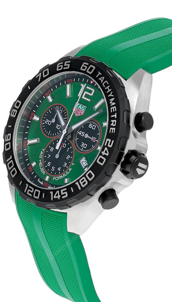 Tag Heuer Formula 1 Green Dial Watch for Men - CAZ101AP.FT8056