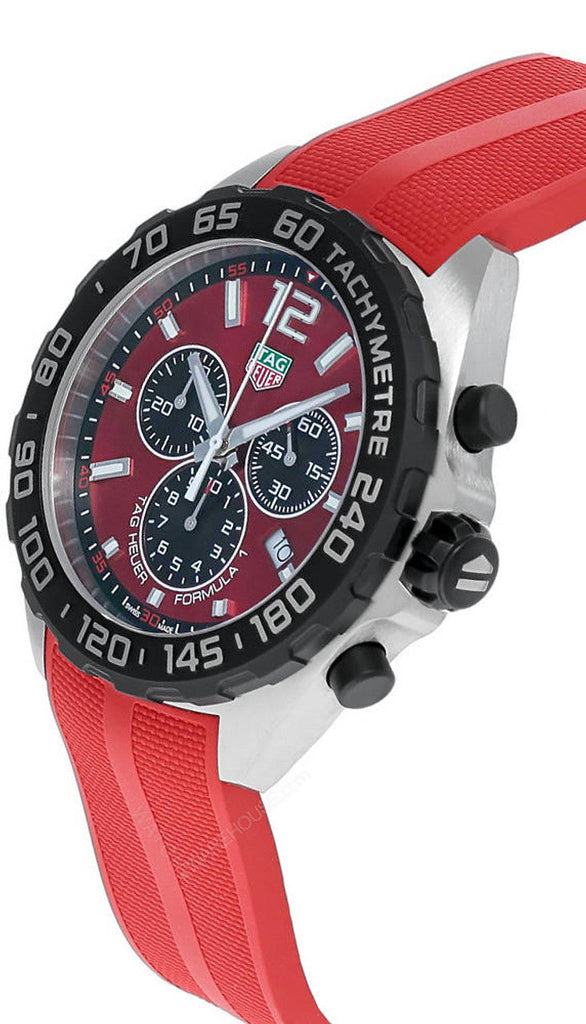Tag Heuer Formula 1 Red Dial Watch for Men - CAZ101AN.FT8055
