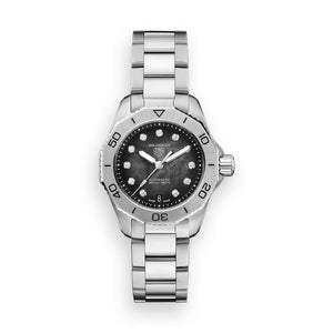 Tag Heuer Aquaracer Professional 200 Automatic Black Dial Silver Steel Strap Watch for Men - WBP2410.BA0622