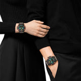 Versace Icon Active Chronograph Black Dial Black Siliconen Strap Unisex Watch - VE8P00224