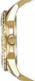 Guess Sassy Analog Quartz Gold Dial Gold Steel Strap Watch For Women - W0705L2